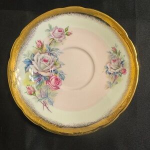 Vintage Crownford Fine Bone China Saucer